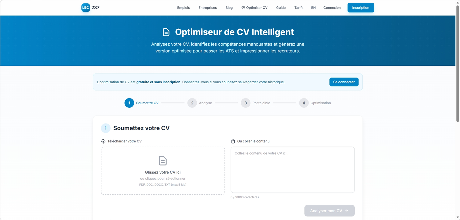 LBC237 — Offres d'emploi